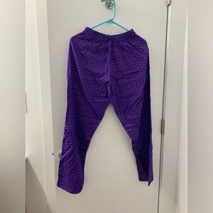 Purple Polka Dot PJ Pants